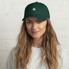 Load image into Gallery viewer, ICONSPEAK ONE Tree Dad Hat - ICONSPEAK Travel shirt, traveller t-shirt, backpacker and backpacking shirt, icon language shirt