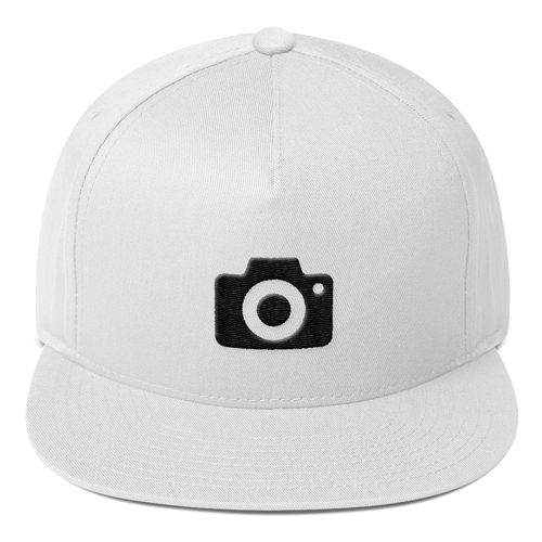 ICONSPEAK ONE Camera Hat - ICONSPEAK Travel shirt, traveller t-shirt, backpacker and backpacking shirt, icon language shirt