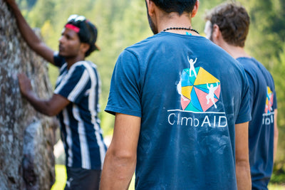 Official ClimbAID Staff T-Shirt - powered by ICONSPEAK