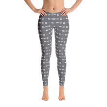 Load image into Gallery viewer, ICONSPEAK Surfer Story Leggings - ICONSPEAK Travel shirt, traveller t-shirt, backpacker and backpacking shirt, icon language shirt
