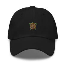 Load image into Gallery viewer, Turtle Embroidered Dad hat