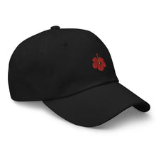 Load image into Gallery viewer, Hibiscus Embroidered Dad hat