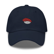 Load image into Gallery viewer, Sushi Nigiri Embroidered Dad hat