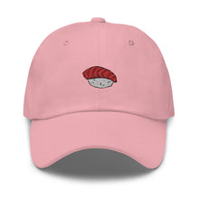 Load image into Gallery viewer, Sushi Nigiri Embroidered Dad hat