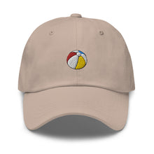 Load image into Gallery viewer, Beach Ball Embroidered Dad hat