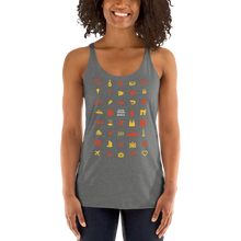 Load image into Gallery viewer, ICONSPEAK Barca City Women&#39;s Tank - ICONSPEAK Travel shirt, traveller t-shirt, backpacker and backpacking shirt, icon language shirt
