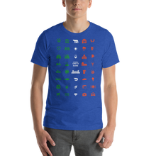 Load image into Gallery viewer, ICONSPEAK Rome City Men&#39;s Shirt - ICONSPEAK Travel shirt, traveller t-shirt, backpacker and backpacking shirt, icon language shirt