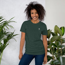 Load image into Gallery viewer, ICONSPEAK ONE Tree Shirt Embroidered - ICONSPEAK Travel shirt, traveller t-shirt, backpacker and backpacking shirt, icon language shirt