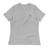 ICONSPEAK One Fire Women's Shirt Embroidered - ICONSPEAK Travel shirt, traveller t-shirt, backpacker and backpacking shirt, icon language shirt