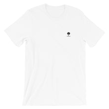 Load image into Gallery viewer, ICONSPEAK ONE Tree Shirt Embroidered - ICONSPEAK Travel shirt, traveller t-shirt, backpacker and backpacking shirt, icon language shirt
