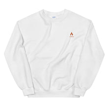 Load image into Gallery viewer, ICONSPEAK ONE Fire Sweatshirt Embroidered - ICONSPEAK Travel shirt, traveller t-shirt, backpacker and backpacking shirt, icon language shirt