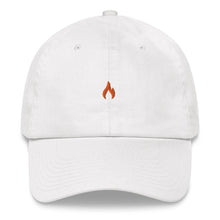 Load image into Gallery viewer, ICONSPEAK One Fire Dad Hat Embroidered - ICONSPEAK Travel shirt, traveller t-shirt, backpacker and backpacking shirt, icon language shirt
