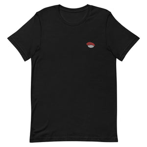 Sushi Tuna Nigiri Icon Embroidered T-Shirt