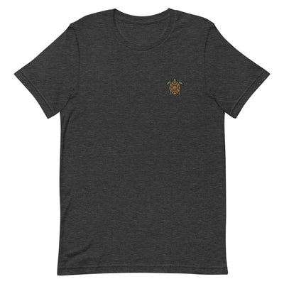 Turtle Icon Embroidered T-Shirt