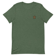 Load image into Gallery viewer, Turtle Icon Embroidered T-Shirt