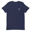 Dolphin Icon Embroidered T-Shirt