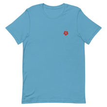 Load image into Gallery viewer, Hibiscus Icon Embroidered T-Shirt
