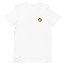 Load image into Gallery viewer, Beach Ball Icon Embroidered T-Shirt