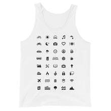 Load image into Gallery viewer, ICONSPEAK World Edition Men&#39;s Icon Tank Top